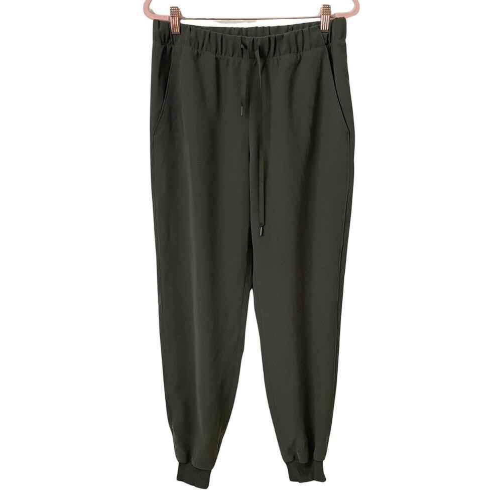 Aritzia Babaton Pants‎ Womens Medium Green The Group Jogger Pull On Athleisure